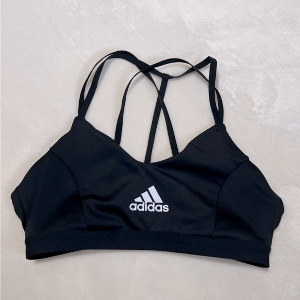 adidas strappy back sports bra